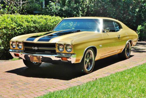 Absolutley amazing 1970 chevrolet chevelle ss 454 tribute bucket&#039;s console mint