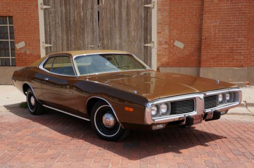 Rare collector quality mopar 1973 dodge charger b body extremely original 318