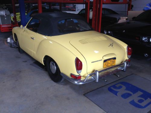 1971 volkswagen karmann ghia convertible