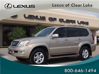 2005 lexus gx470 4dr 4wd third row seat one owner financing available