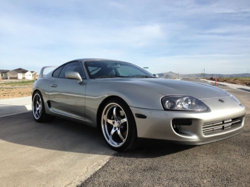 1998 quicksilver toyota supra twin turbo 6 speed clean!!