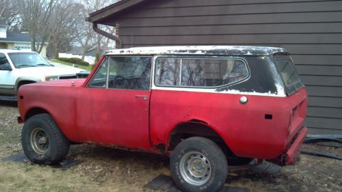 1975 international scout ii xlc sport utility 2-door 5.0l