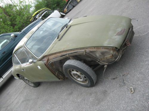 1966 porsche 912 tub - 3 hole dash