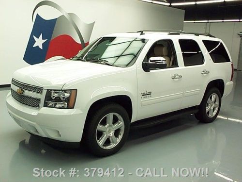 2013 chevy tahoe lt tx edition htd leather nav 20&#039;s 10k texas direct auto