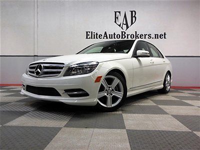 2011 c300 4matic sport 22k miles-clean carfax-warranty to aug 2015