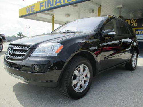 **2007 mercedes-benz ml320 cdi. loaded! leather! sunroof! rear tv screens!