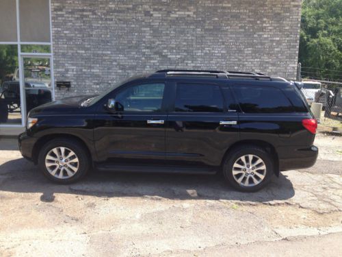 2008 toyota sequoia limited sport utility 4-door 5.7l very low reserve