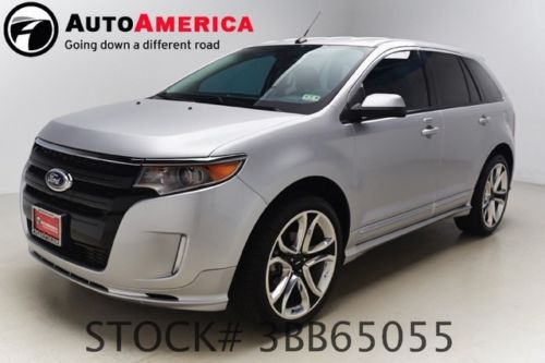 2011 ford edge sport 34k low miles nav rearcam htd leather 22&#039;s one 1 owner