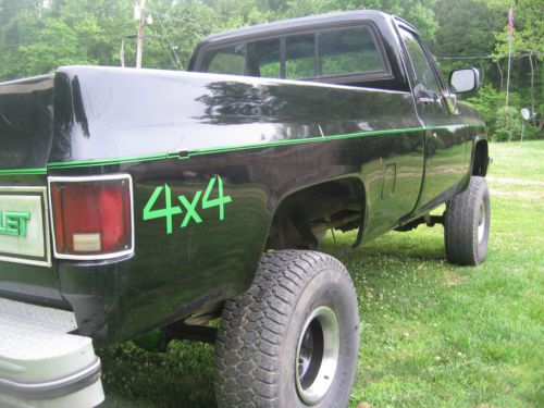 Jake Sweeney Bmw >> Sell used 1983 Chevy Pick up 4x4 lifted in Lynx, Ohio ... Jake Sweeney Bmw >> Sell used 1983 Chevy Pick up 4x4 lifted in Lynx, Ohio ...