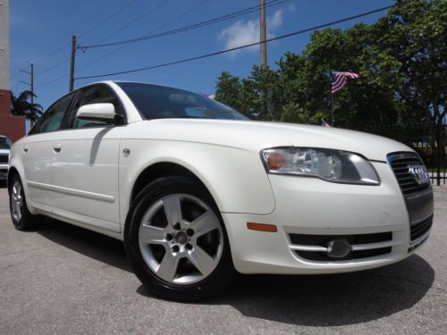 06 audi a4 2.0t leather sunroof turbocharged low miles clean carfax