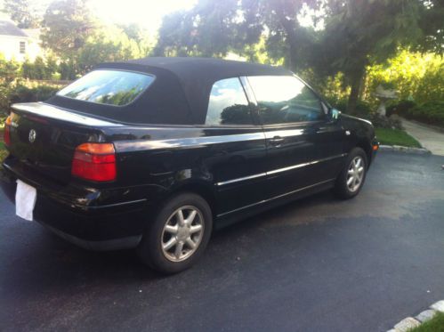 black cabrio