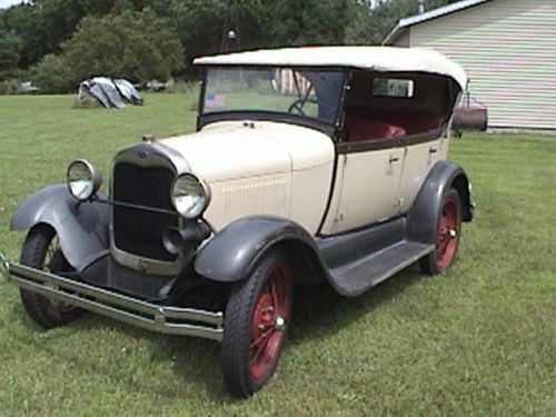 1929 model a ford phaeton