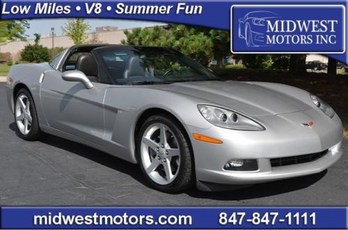 2007 corvette one owner only 10,075 miles supberb silver 06 08 09 10
