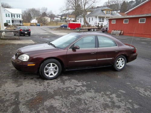 2001 mercury sable gs sedan 4-door 3.0l