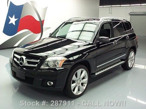 2010 mercedes-benz glk350 4matic awd pano roof 20&#039;s 37k texas direct auto
