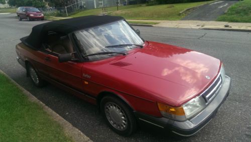 1989 saab 900 turbo convertible 2-door 2.0l