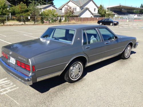 Purchase used 1989 Chevrolet Caprice Classic Sedan 4-Door ...