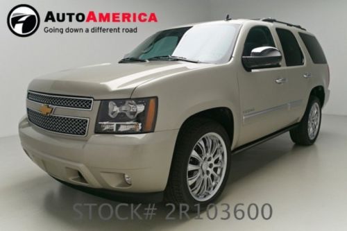 2013 chevy tahoe ltz 17k low miles rear ent. sunroof vent seat nav one owner