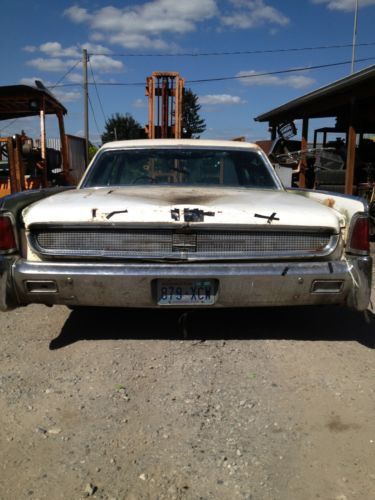 1961 lincoln, 4dr suicide doors, project or parts car
