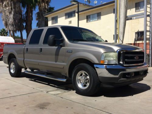 2002 ford f-250 super duty lariat crew cab pickup 4-door 7.3l