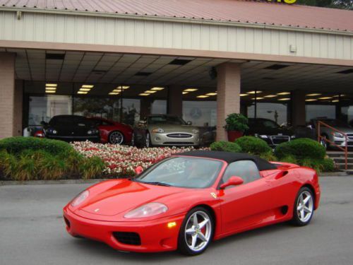 2004 Ferrari 360 Spider Convertible 2-Door 3.6L, image 1