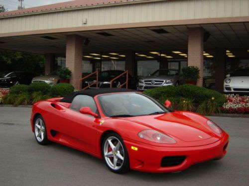 2004 Ferrari 360 Spider Convertible 2-Door 3.6L, image 11