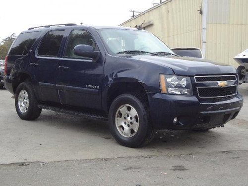 2007 chevrolet tahoe lt 4wd damaged rebuilder priced to sell export welcome!!!