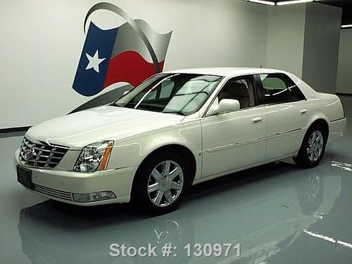 2006 cadillac dts 6-passenger climate leather only 26k! texas direct auto