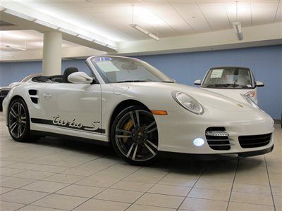 ***2011 porsche 911 turbo s cabriolet with only 6,278 miles, 530hp, pdk trans***