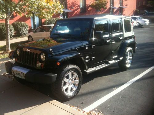 2011 black jeep wrangler unlimited 70th anniversary edition