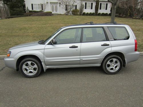 2003 subaru forester xs rare leather &amp; panorama roof runs 100% 1 owner