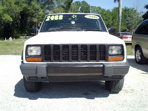 2000 white jeep cherokee factory made right hand drive usps postal mail truck