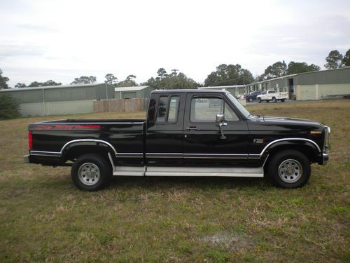 1986 ford f150 xlt harley davidson extended cab automatic v-8 no reserve!!!