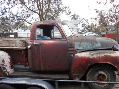 1953 gmc truck 1/2 ton short bed 3 window farm fresh