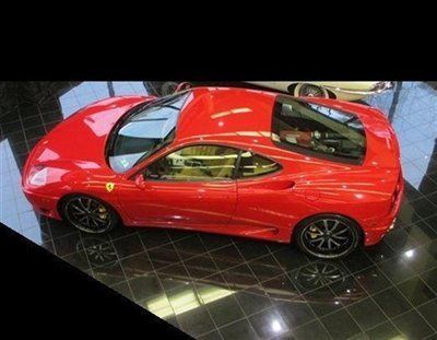 2003 ferrari 360 modena f1 loaded red tan great car &amp; great value beautiful