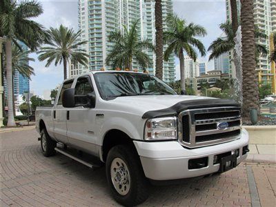 Ford f 250 supercrew 4x4 turbo diesel fx4 leather