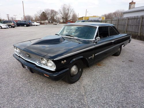 1963 1/2 ford galaxie 500xl fastback big block 390 v8 4-speed manual