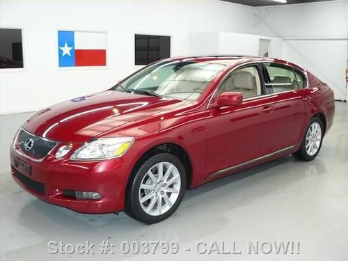 2007 lexus gs350 awd climate leather sunroof nav 48k mi texas direct auto