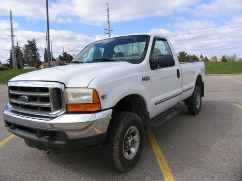 1999 ford f-250 4x4 diesel 7.3 l powerstroke fwd super duty