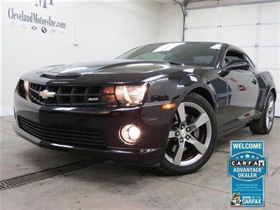 2010 camero 2ss coupe heated leather sunroof paddle shift carfax finance 23,995