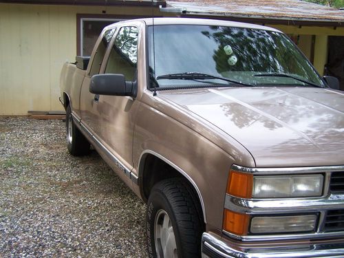 1996 chevy extra cab  4wd