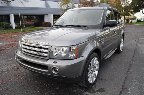 2008 landrover range rover sport supercharged 4wd 1 owner clean carfax