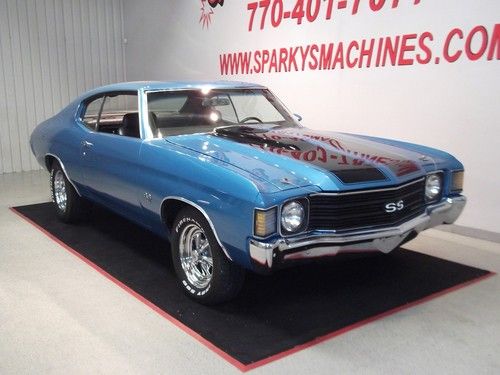 1972 chevrolet chevelle ss tribute