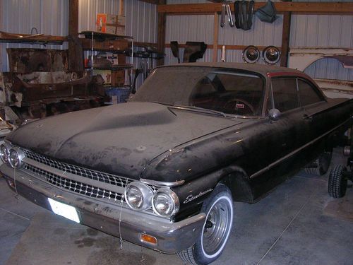 1961 ford starliner package, two complete cars &amp; many parts