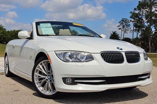 11 335i convertible, sport pkg. low miles. mint! free shipping! we finance!