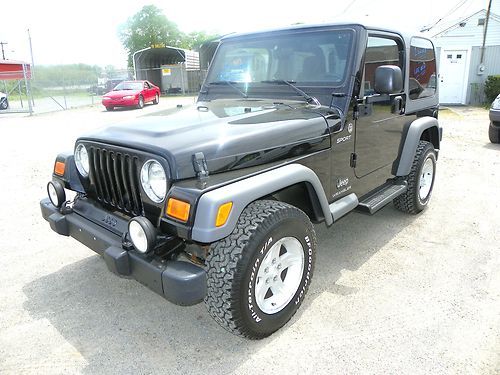 2005 jeep wrangler 4x4 hard top one owner