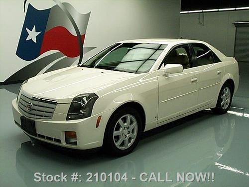 2006 cadillac cts 3.6l v6 automatic leather only 63k mi texas direct auto