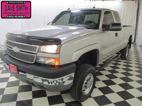 2005 ext cab short box diesel lifted tint tow hitch spray liner heated leather