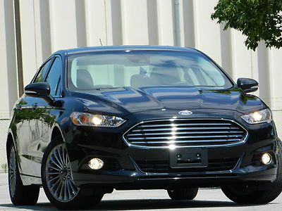 2013 ford fusion titanium package sync sunroof back en camera clear rebuilt