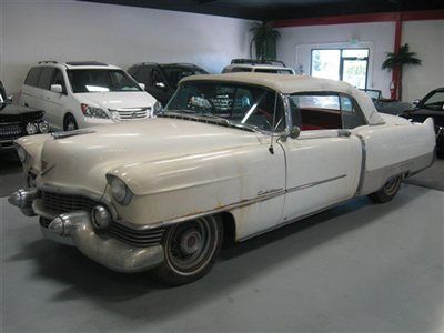 1954 cadillac eldorado convertible untouched in storage for 35 years runs well